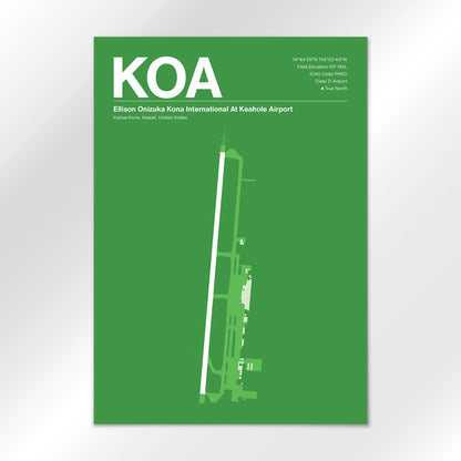 KOA Airport Diagram