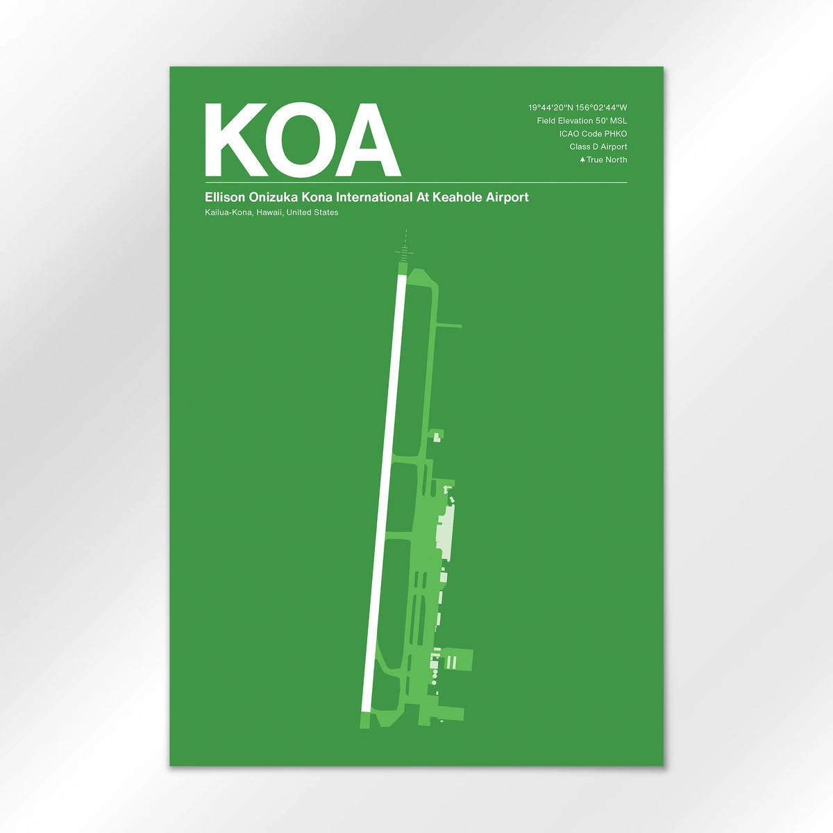 KOA Airport Diagram