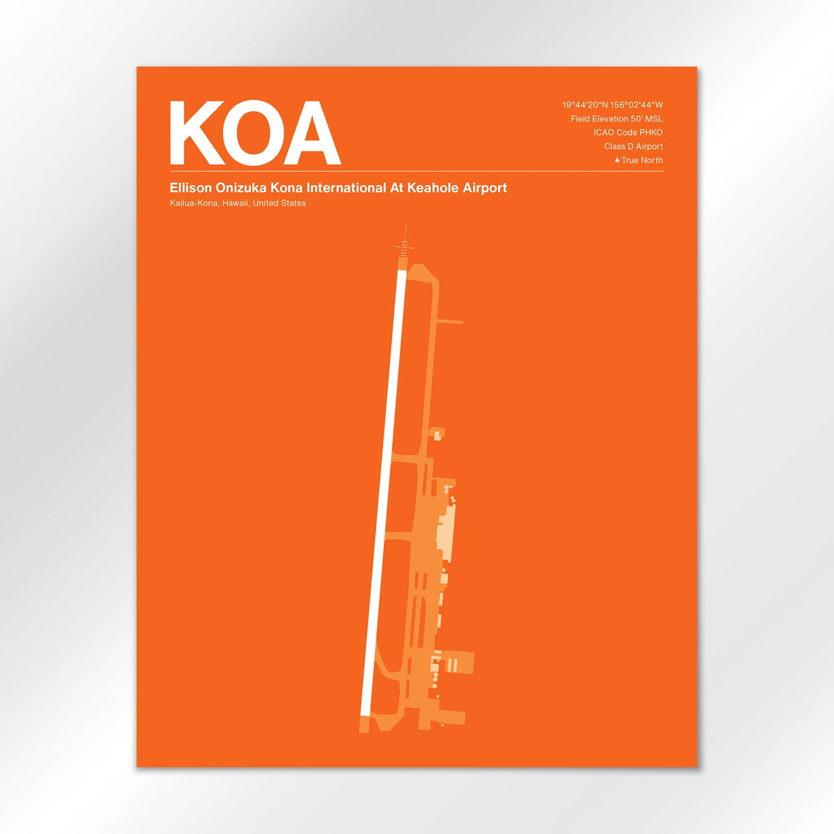 KOA Airport Diagram