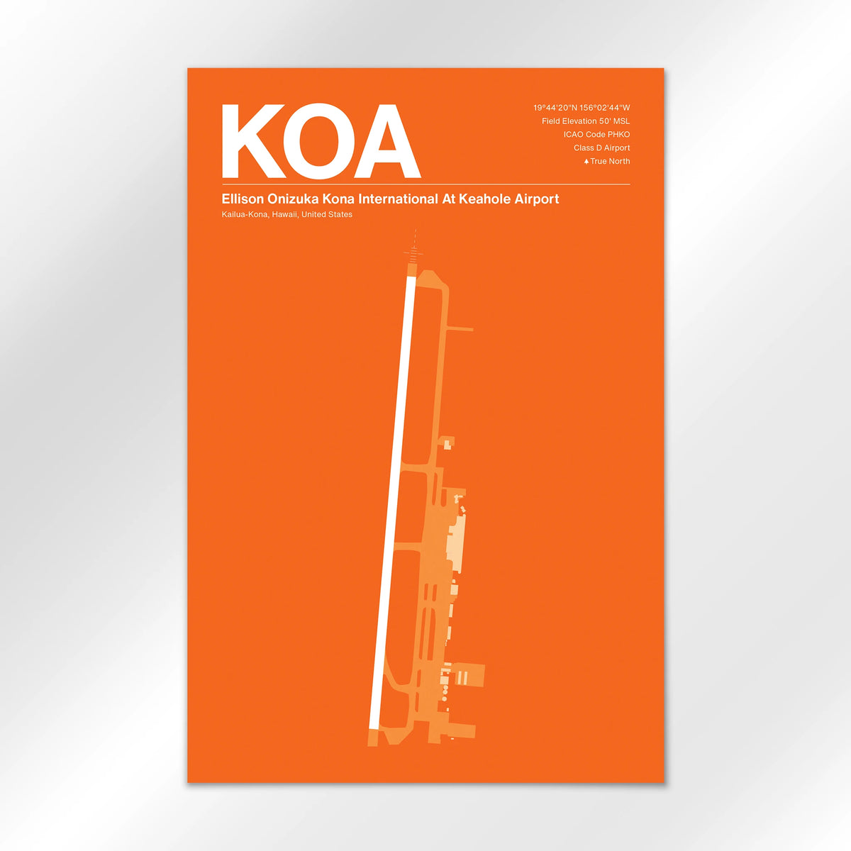 KOA Airport Diagram