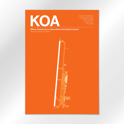 KOA Airport Diagram