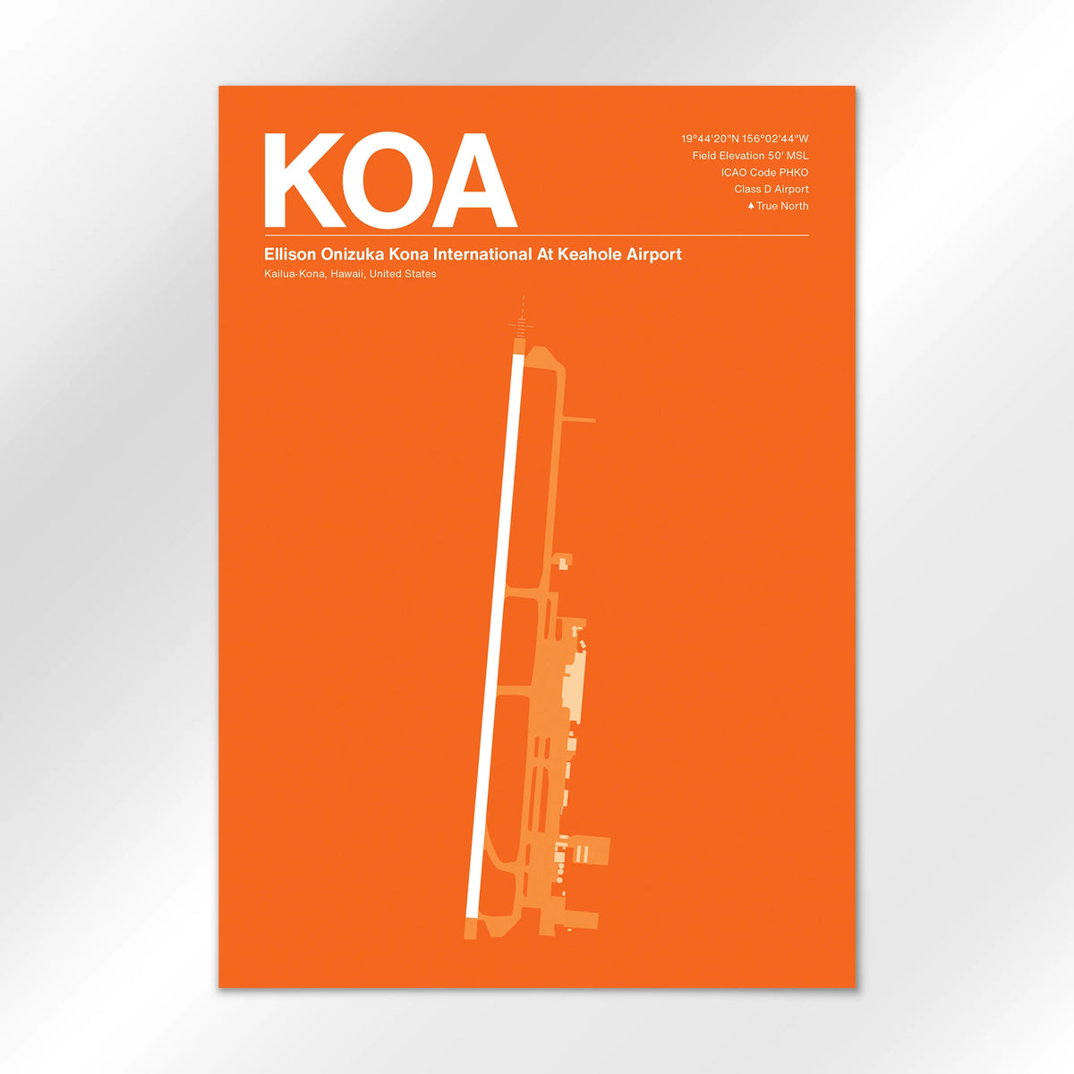 KOA Airport Diagram
