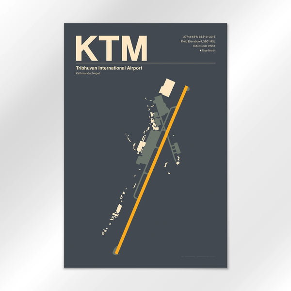 KTM Airport Diagram