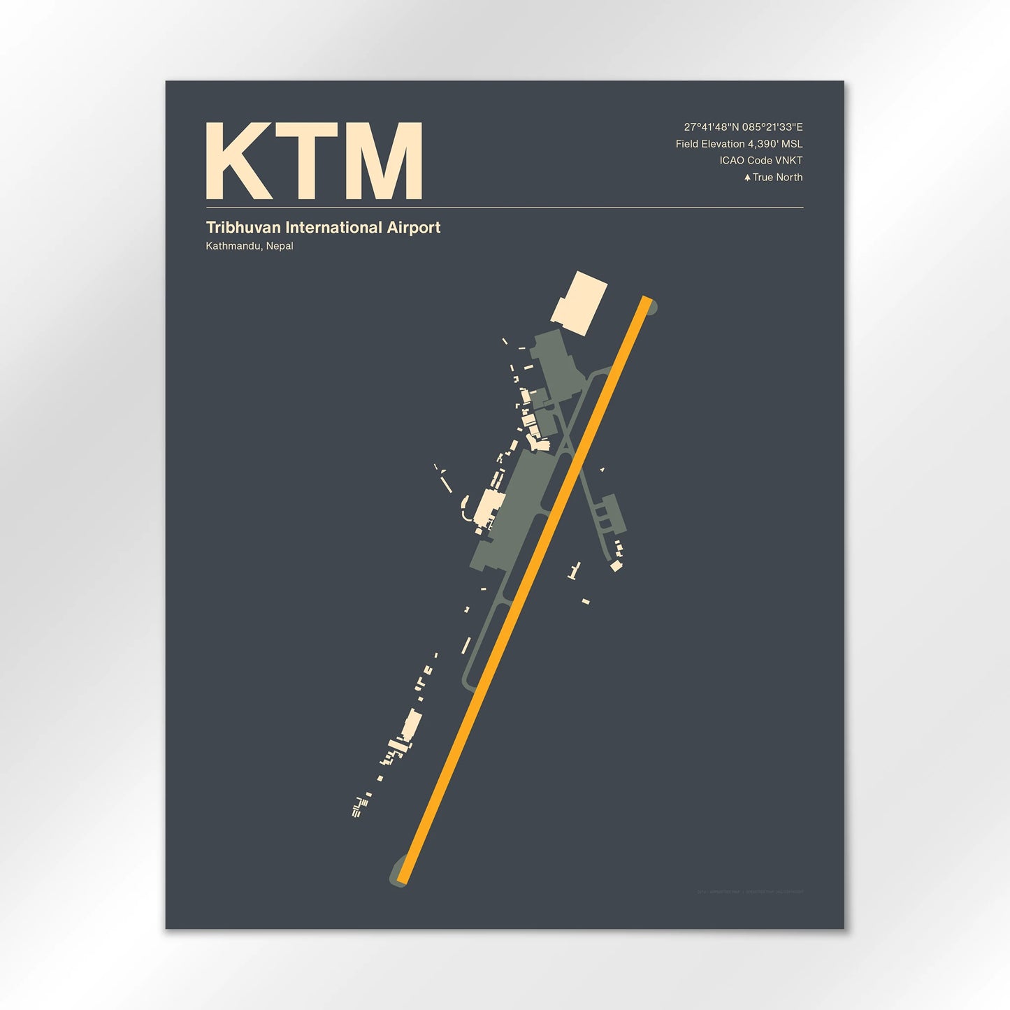 KTM Airport Diagram