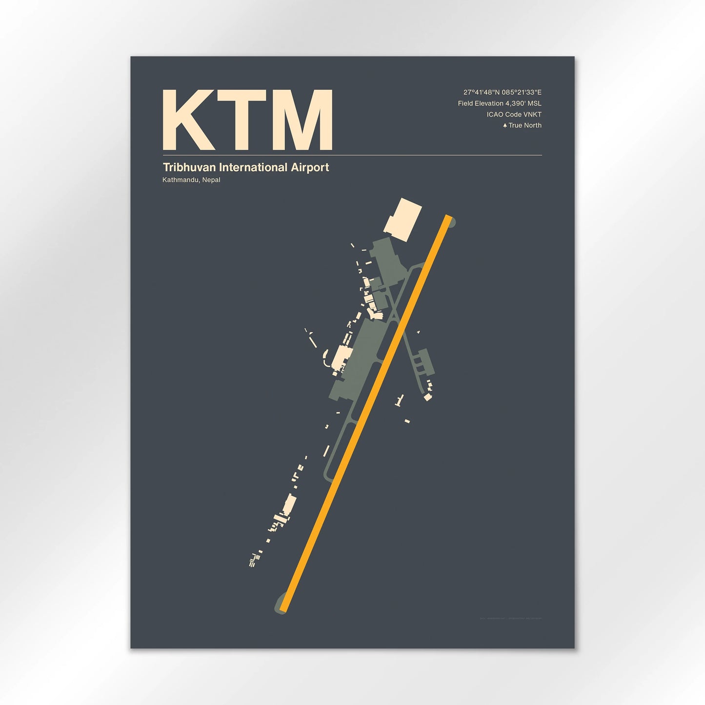 KTM Airport Diagram