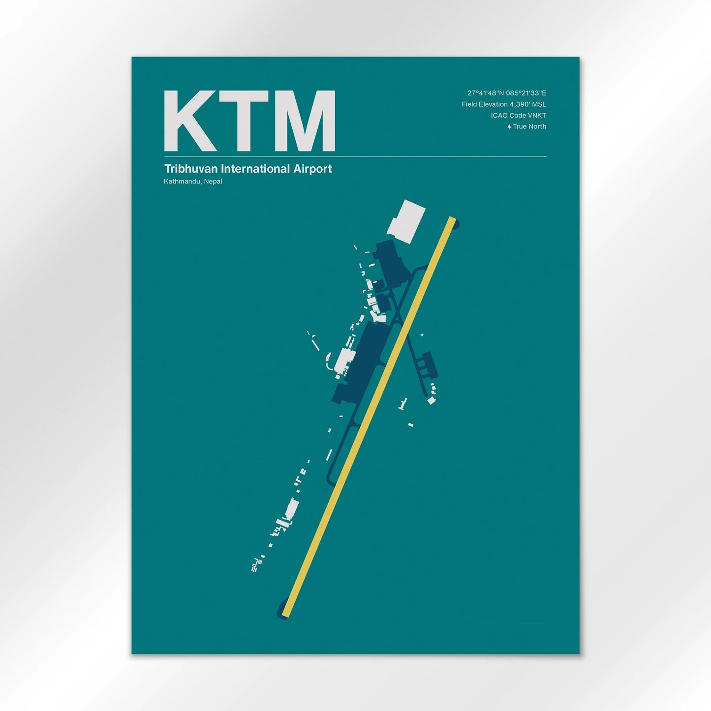 KTM Airport Diagram