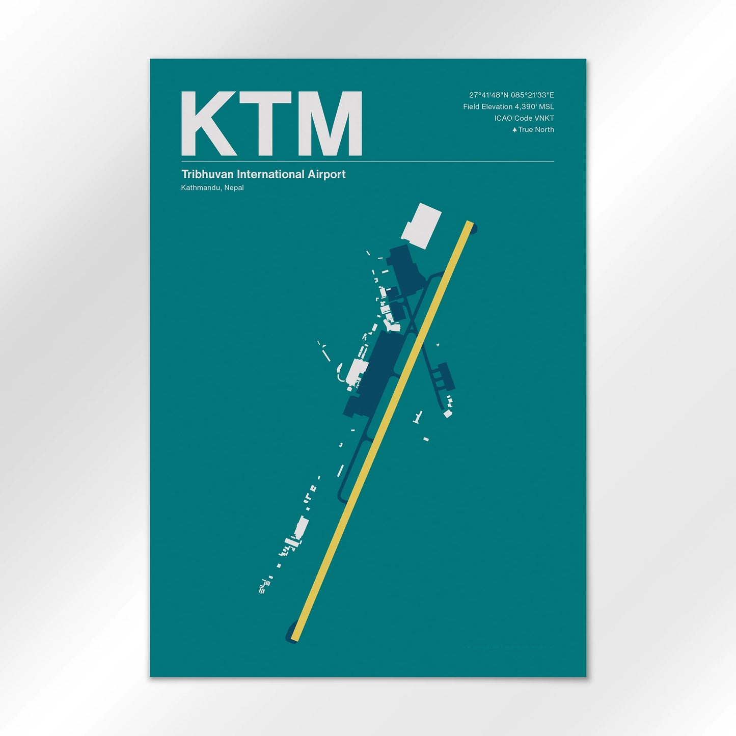 KTM Airport Diagram