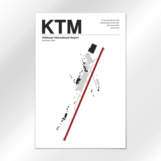 KTM Airport Diagram