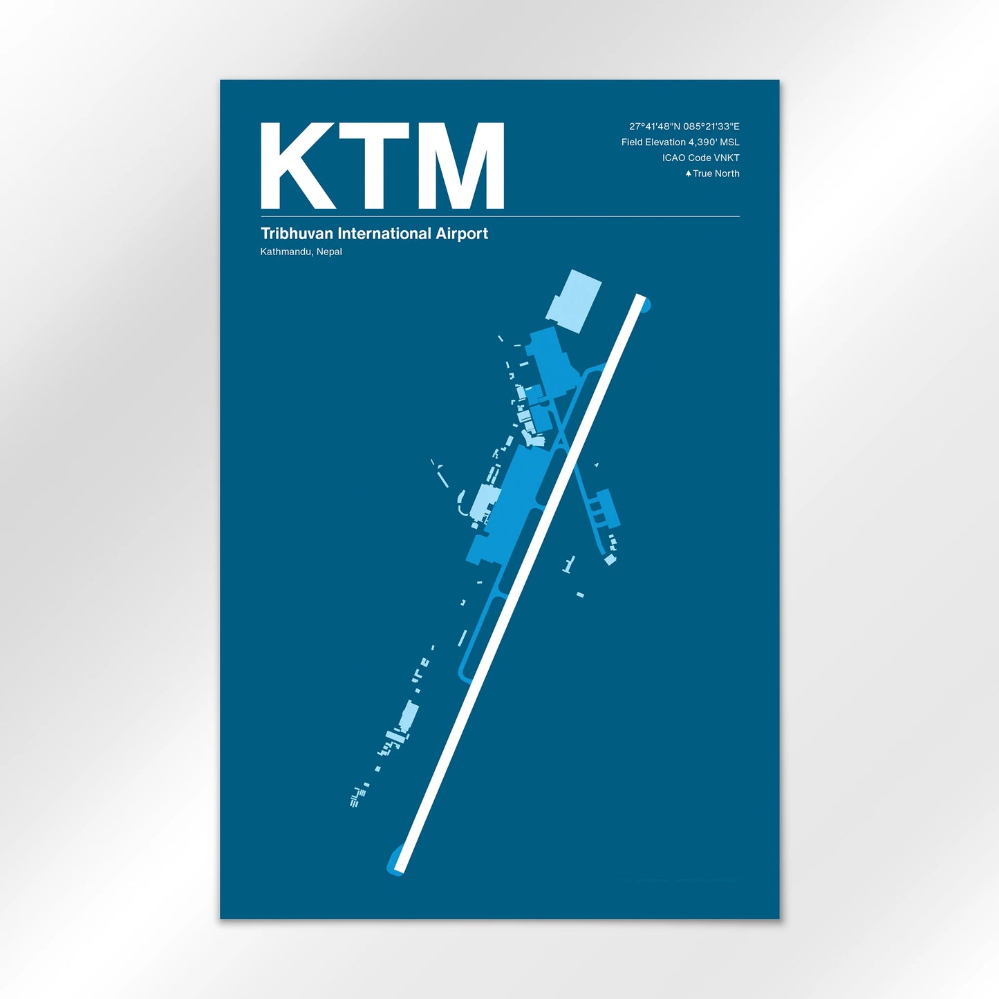 KTM Airport Diagram