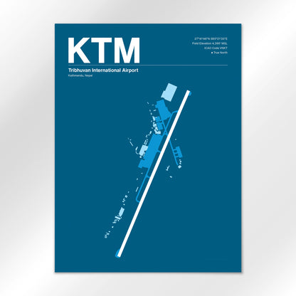 KTM Airport Diagram