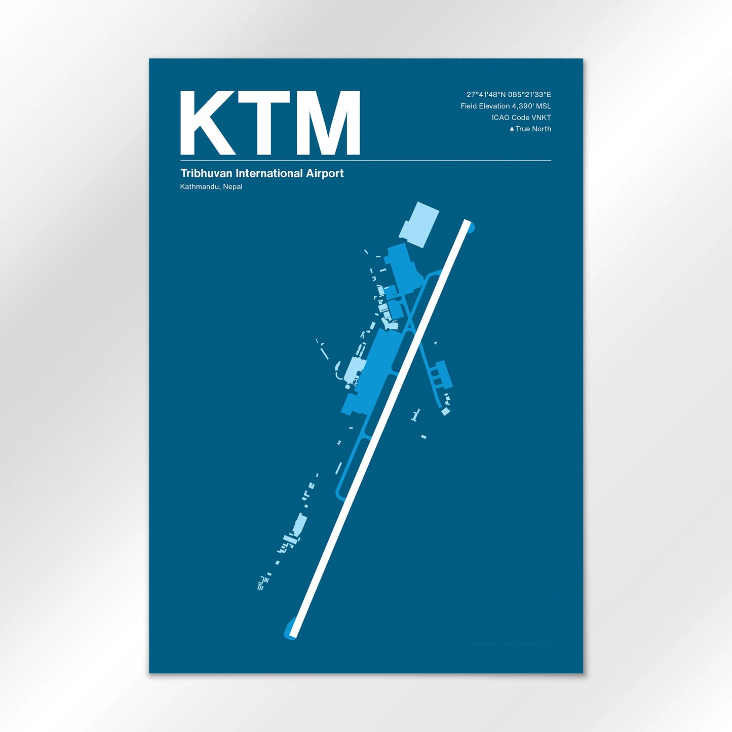 KTM Airport Diagram