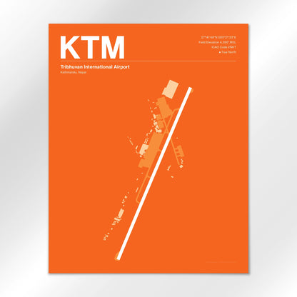 KTM Airport Diagram