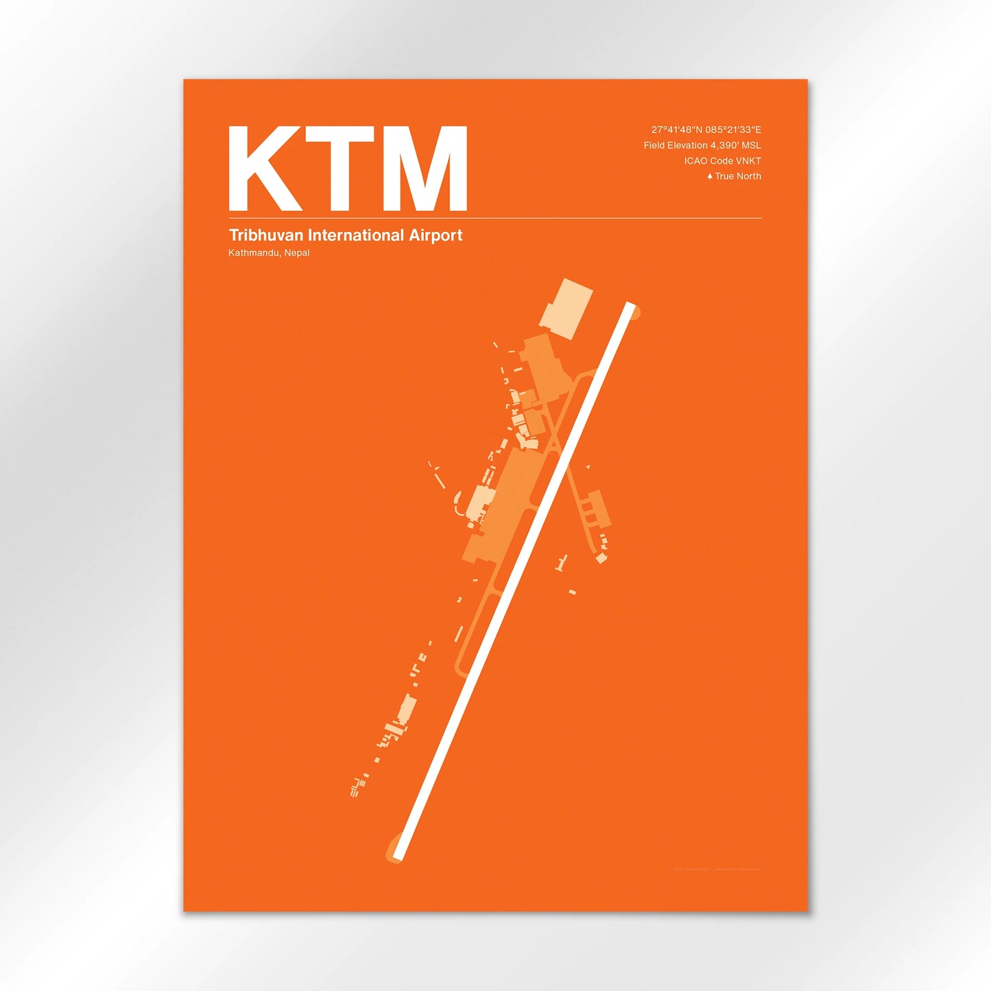 KTM Airport Diagram