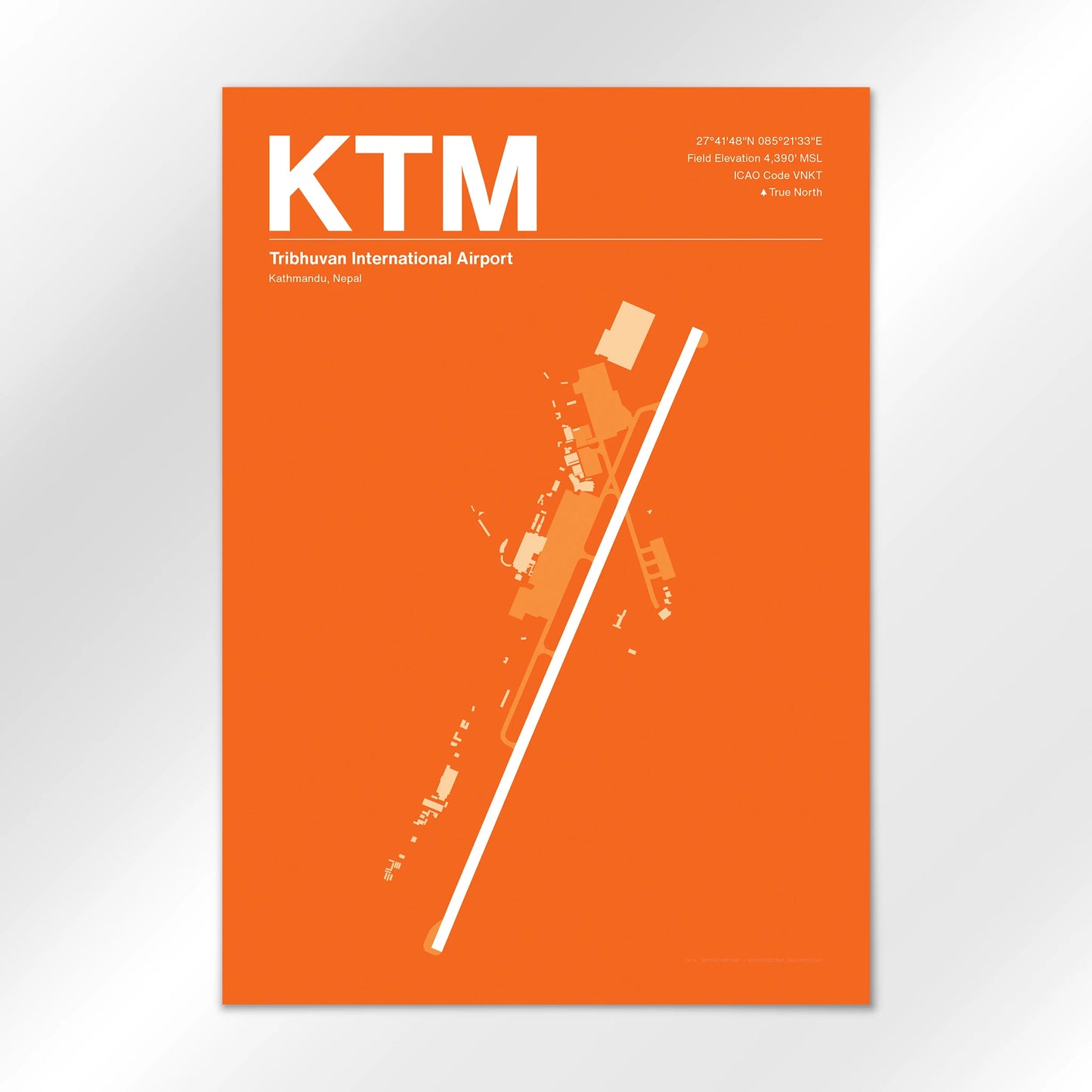 KTM Airport Diagram