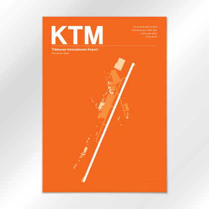 KTM Airport Diagram
