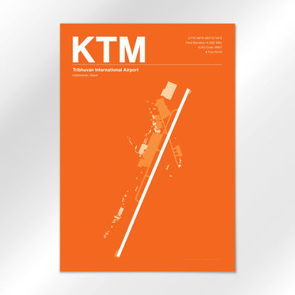 KTM Airport Diagram