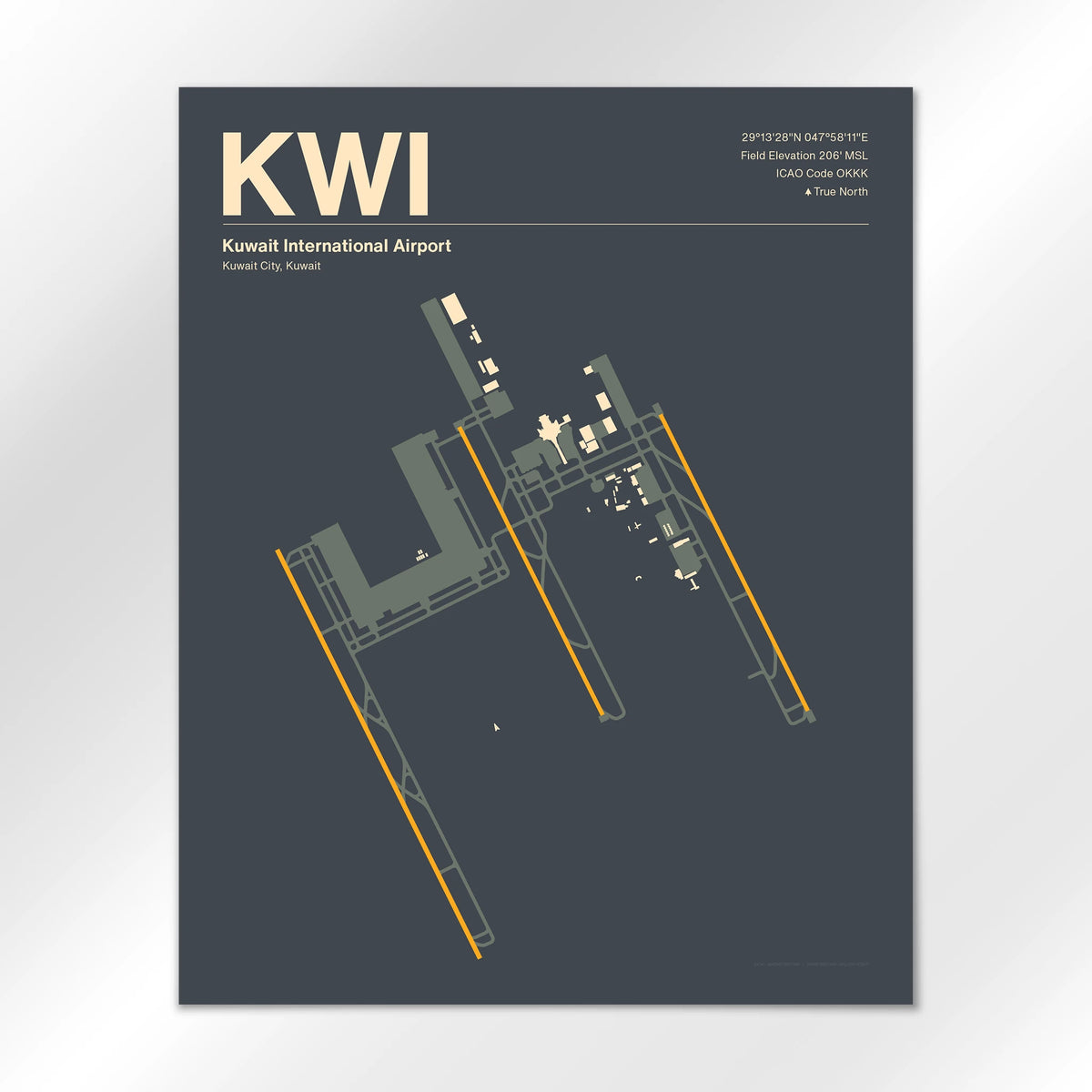 KWI Airport Diagram