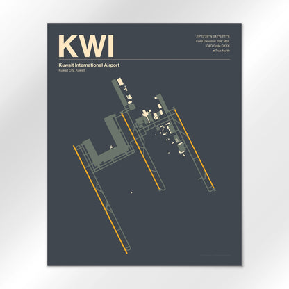 KWI Airport Diagram