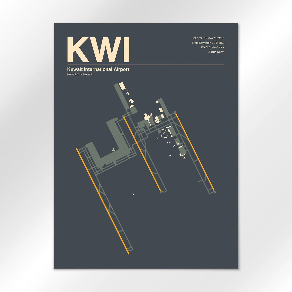 KWI Airport Diagram
