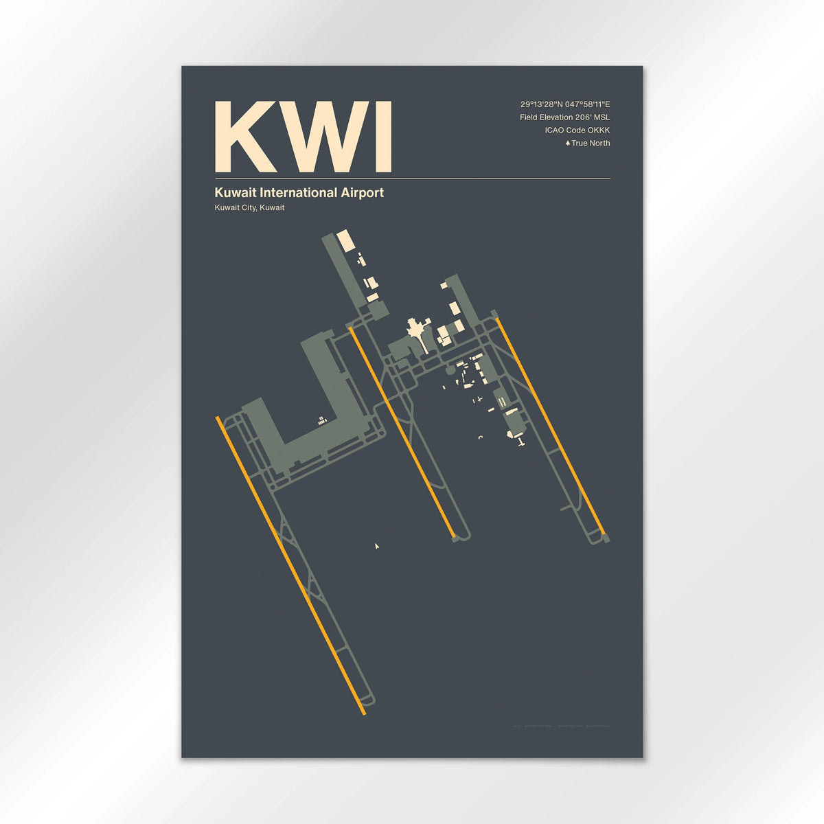 KWI Airport Diagram
