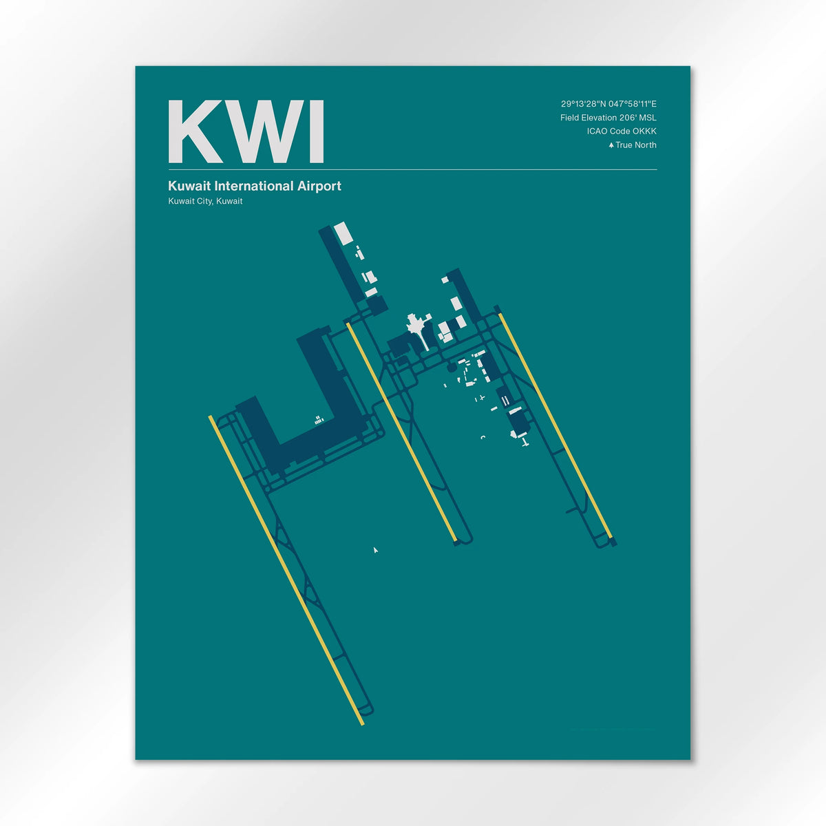 KWI Airport Diagram