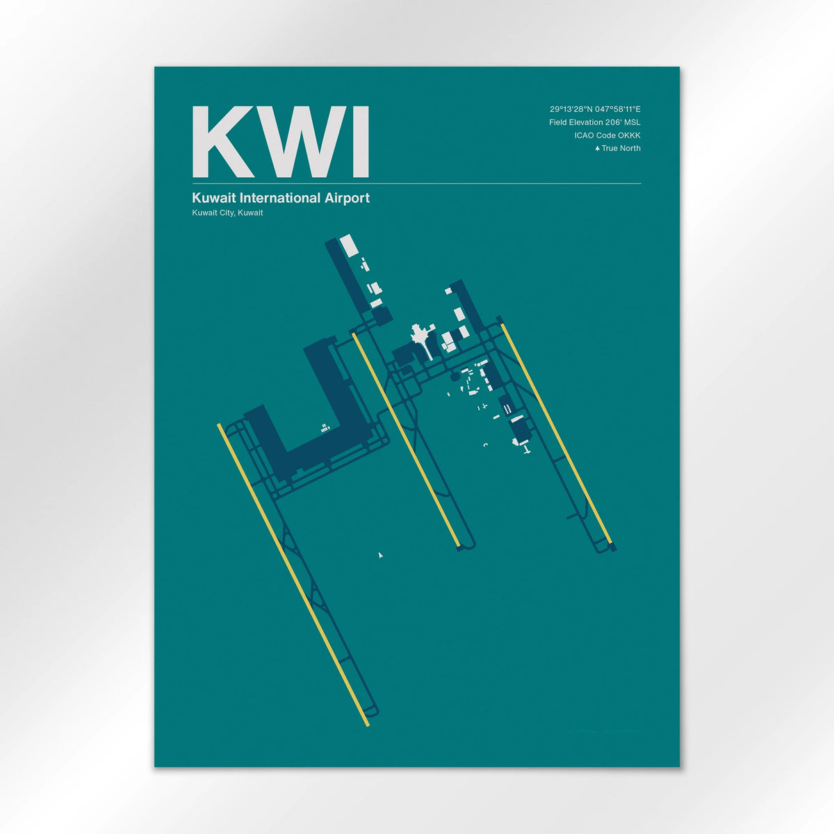 KWI Airport Diagram