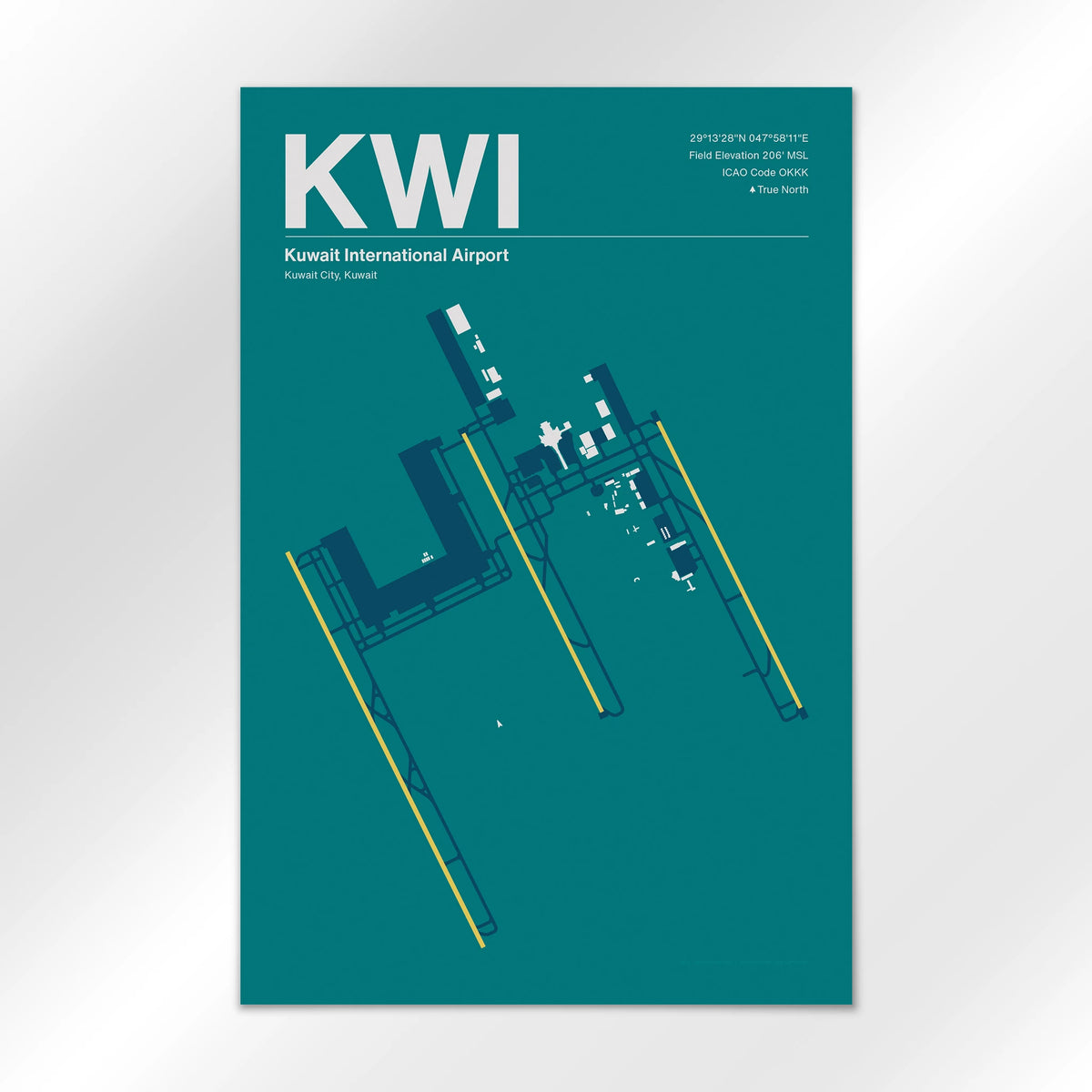 KWI Airport Diagram