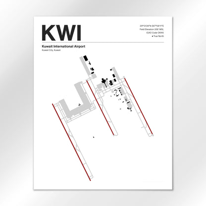 KWI Airport Diagram