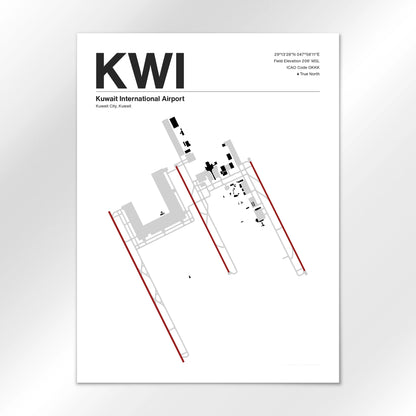 KWI Airport Diagram