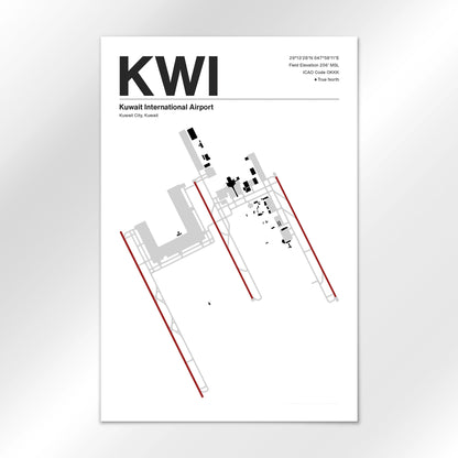 KWI Airport Diagram