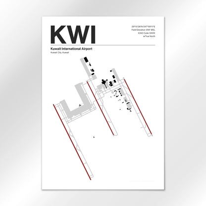 KWI Airport Diagram