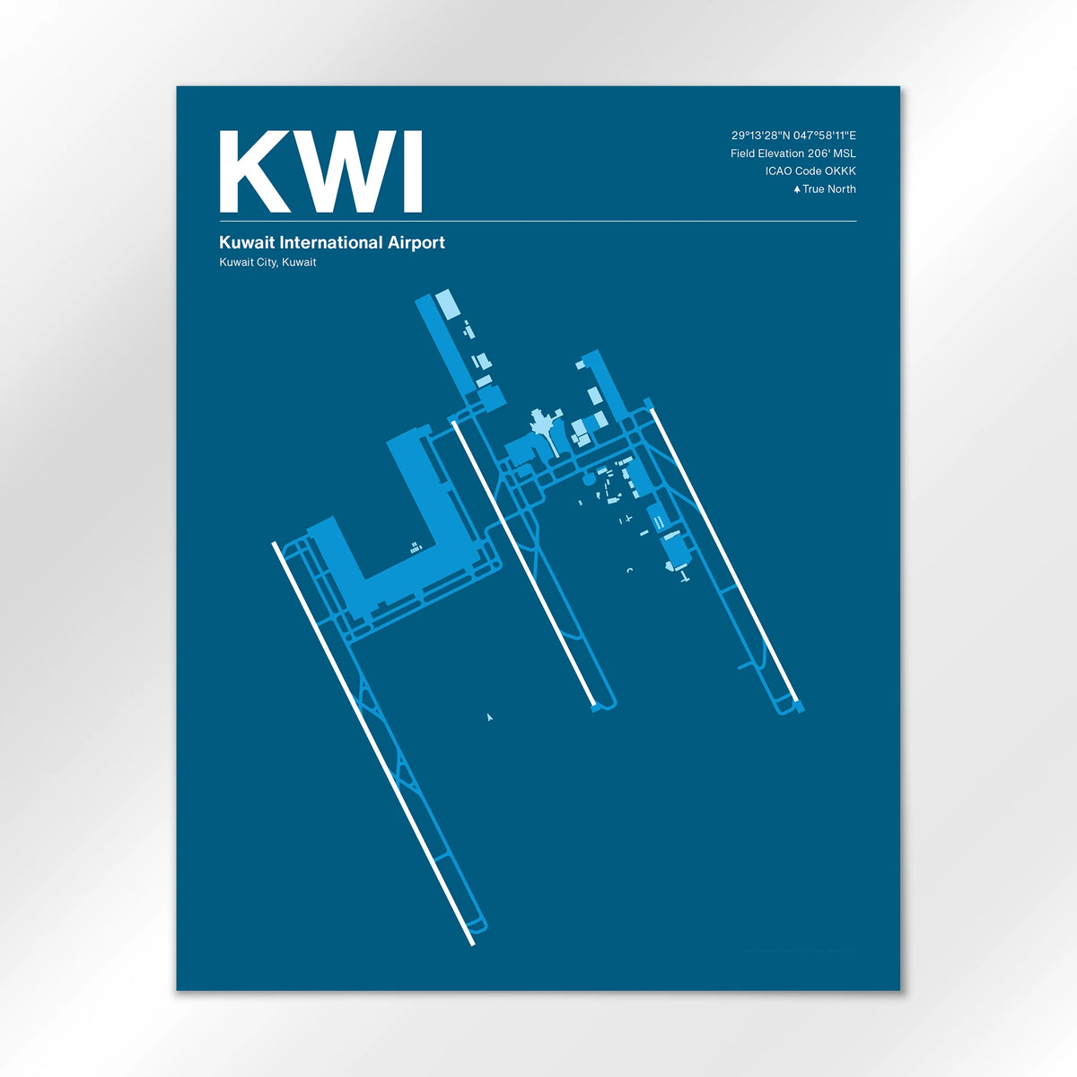 KWI Airport Diagram