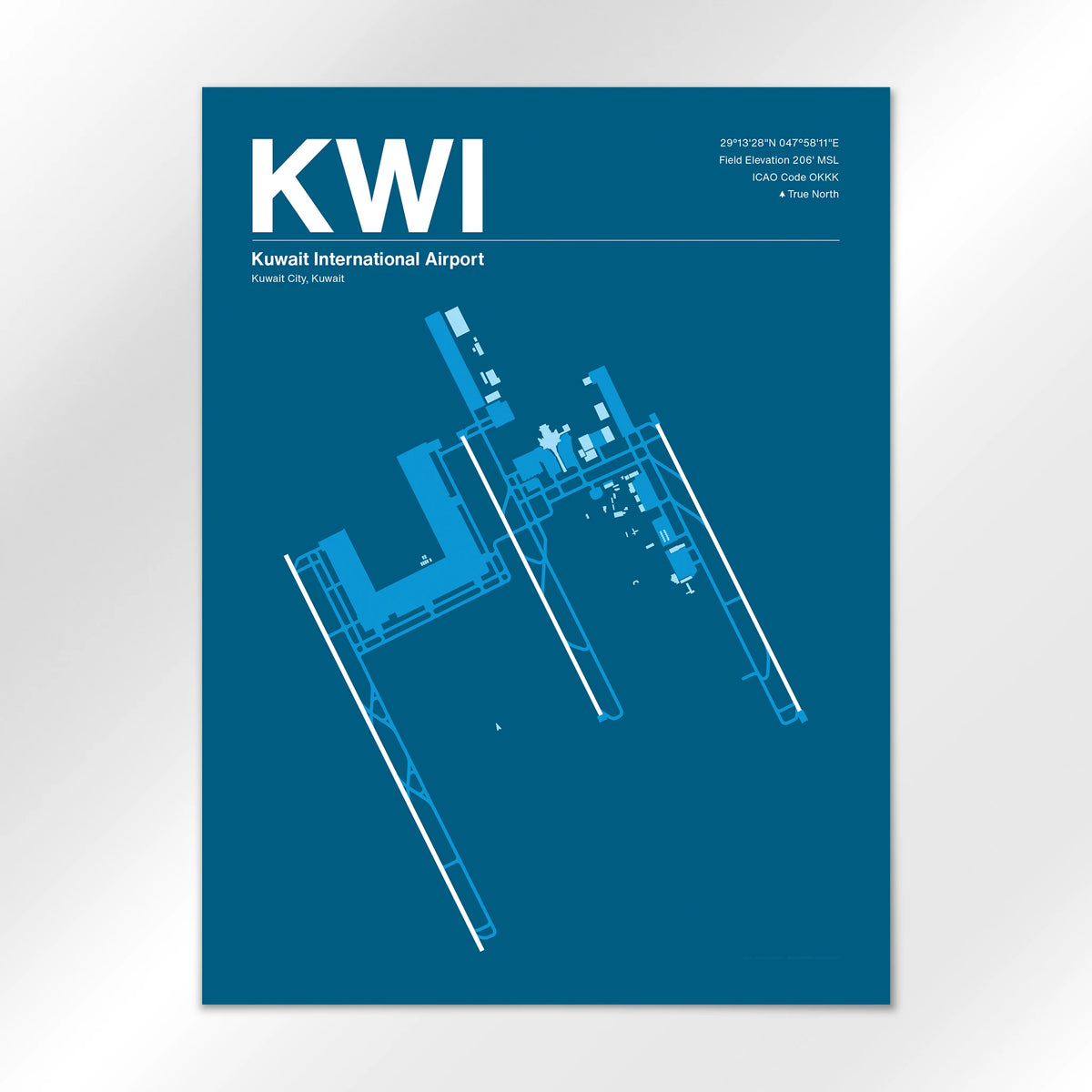 KWI Airport Diagram