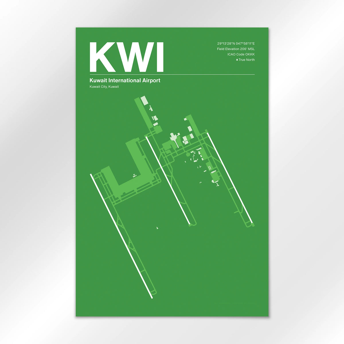 KWI Airport Diagram