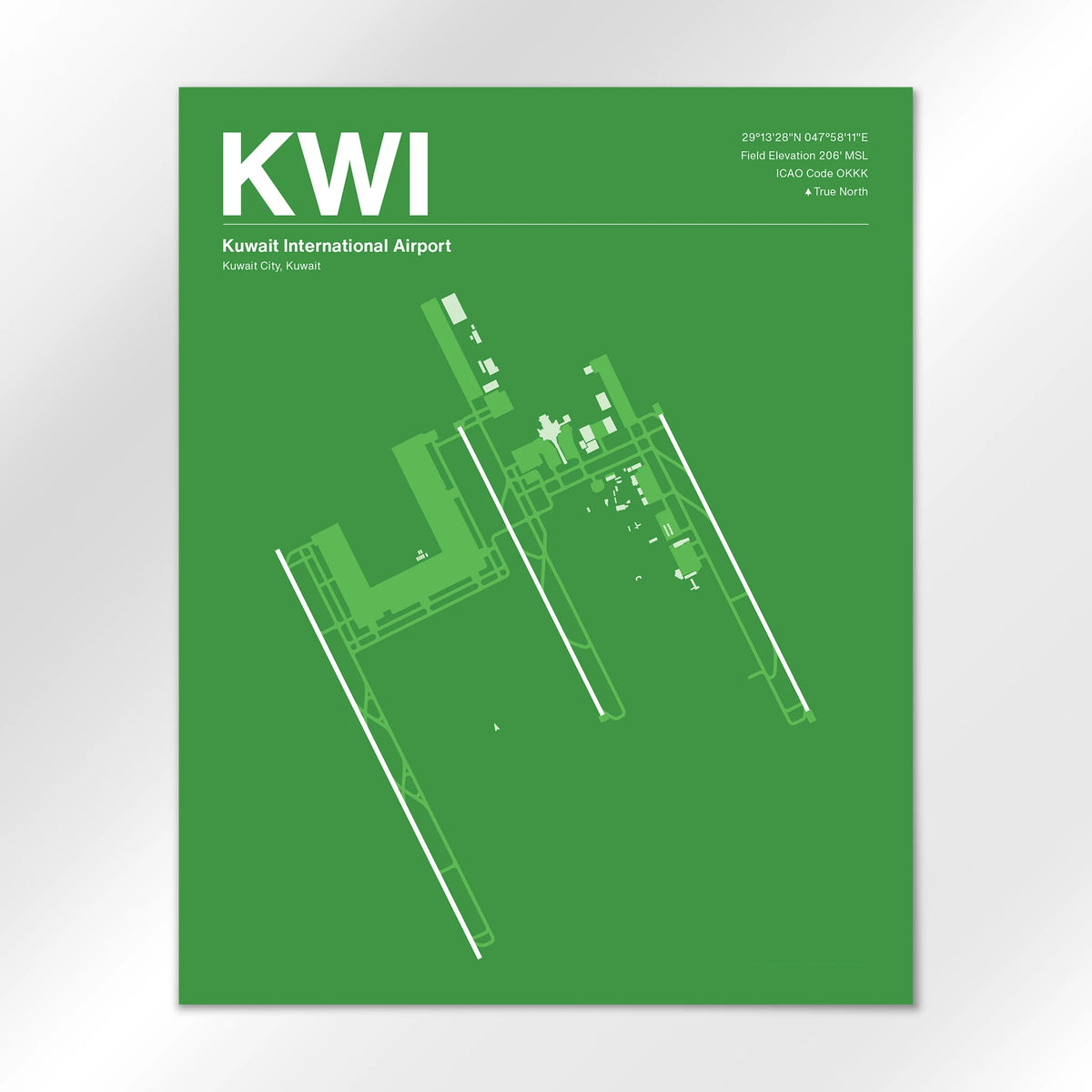 KWI Airport Diagram