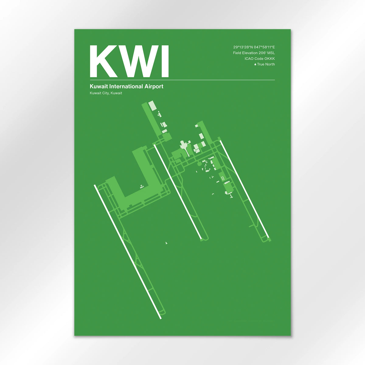 KWI Airport Diagram