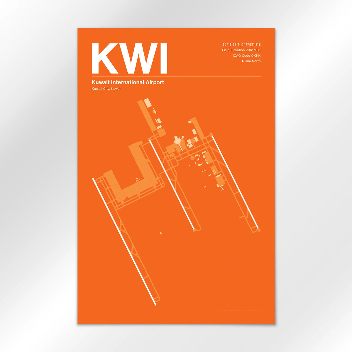 KWI Airport Diagram