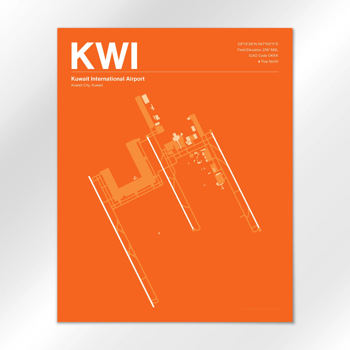 KWI Airport Diagram