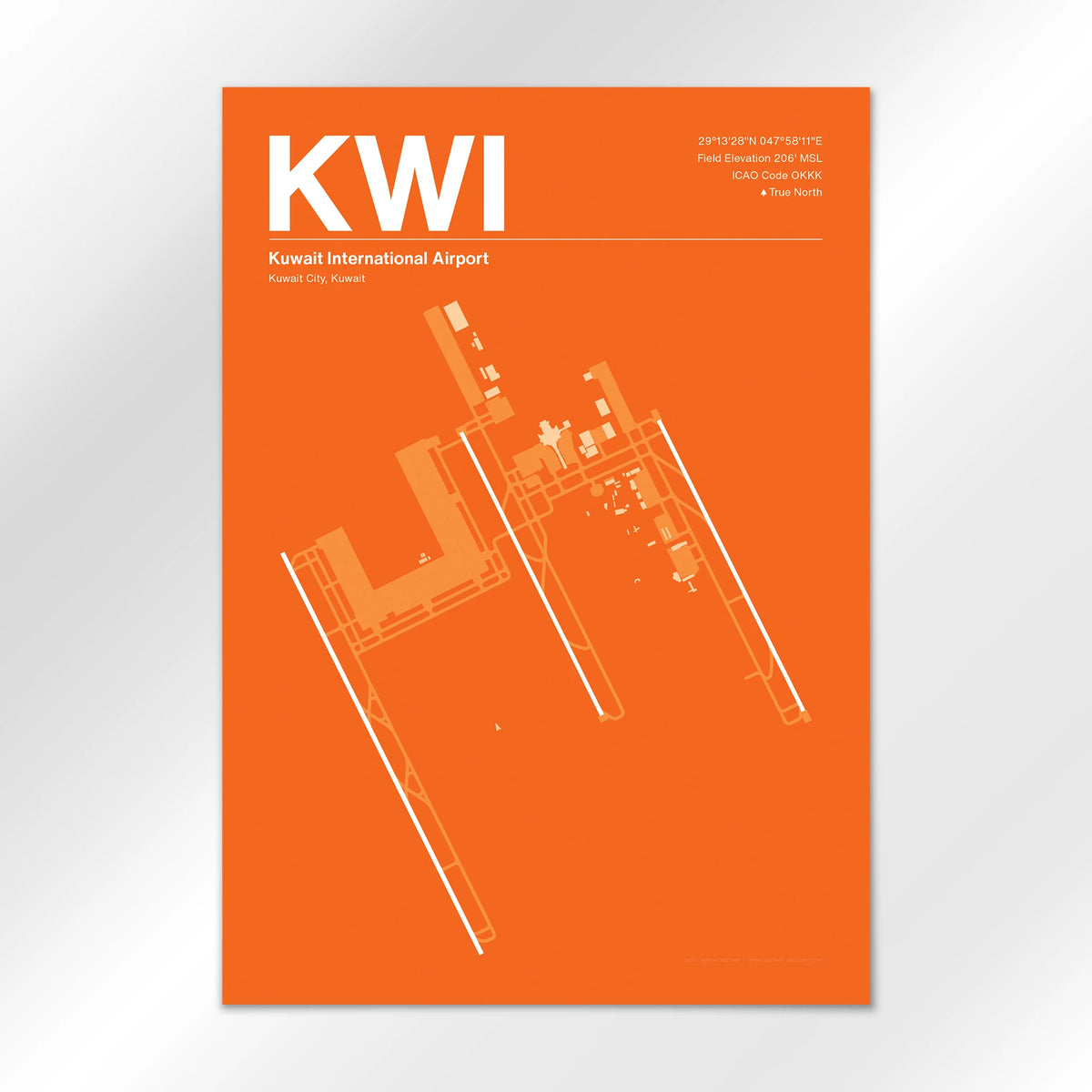 KWI Airport Diagram