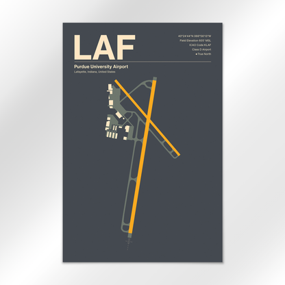 LAF Airport Diagram