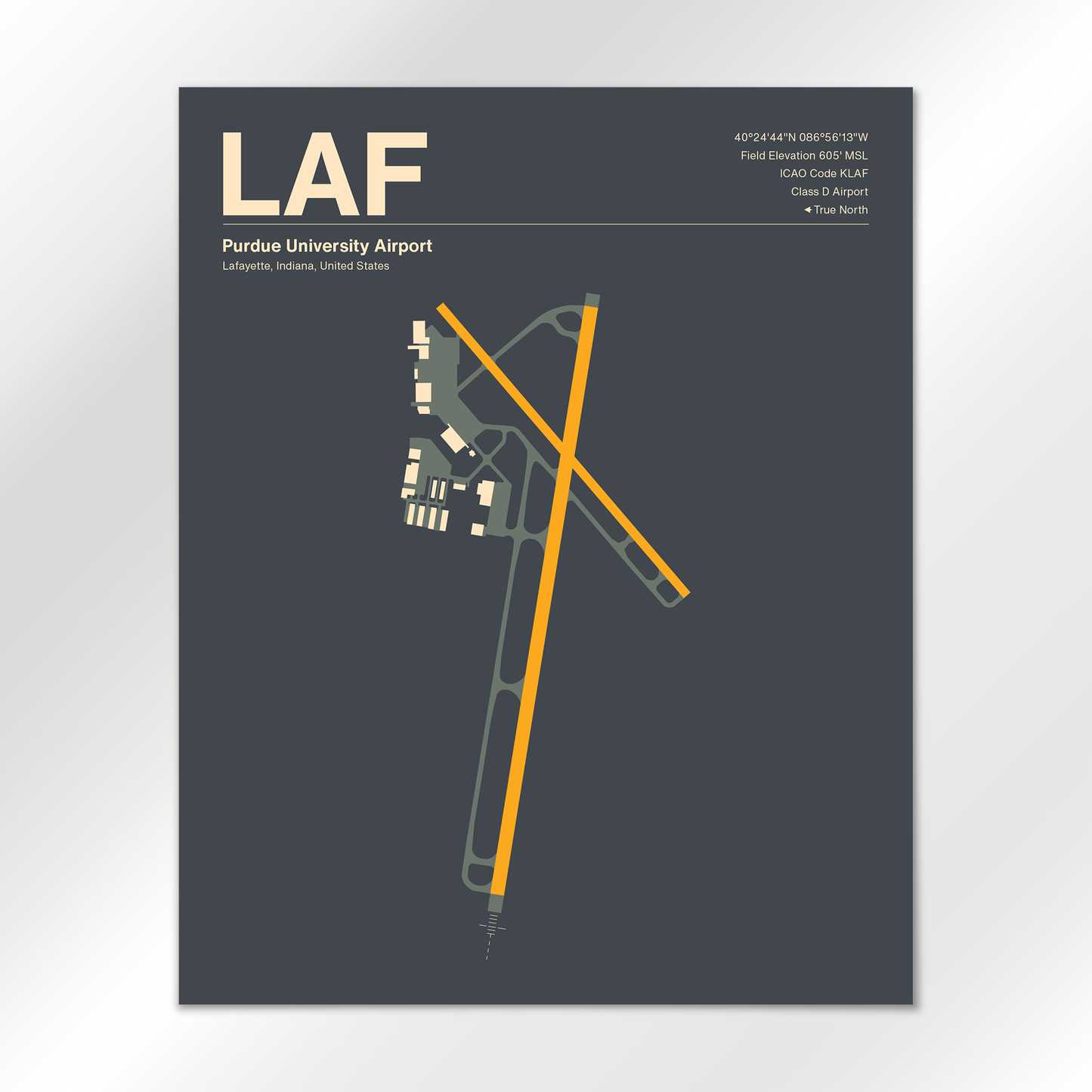 LAF Airport Diagram