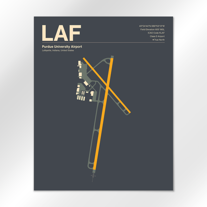 LAF Airport Diagram