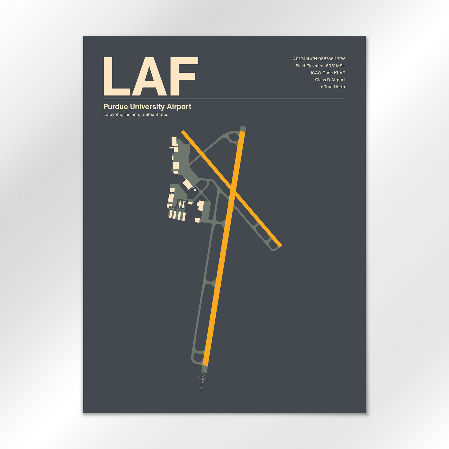 LAF Airport Diagram