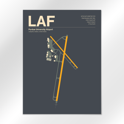 LAF Airport Diagram