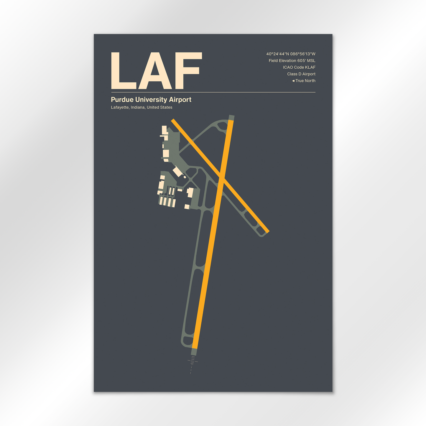 LAF Airport Diagram