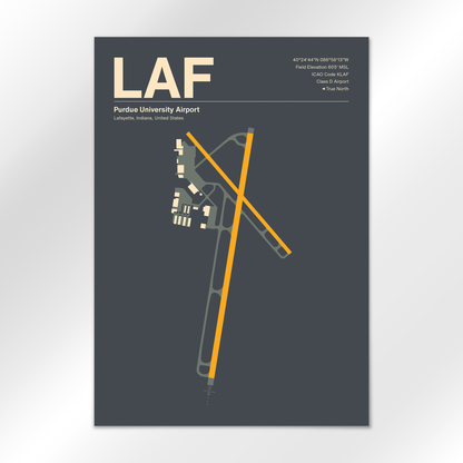 LAF Airport Diagram