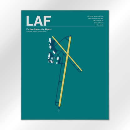 LAF Airport Diagram