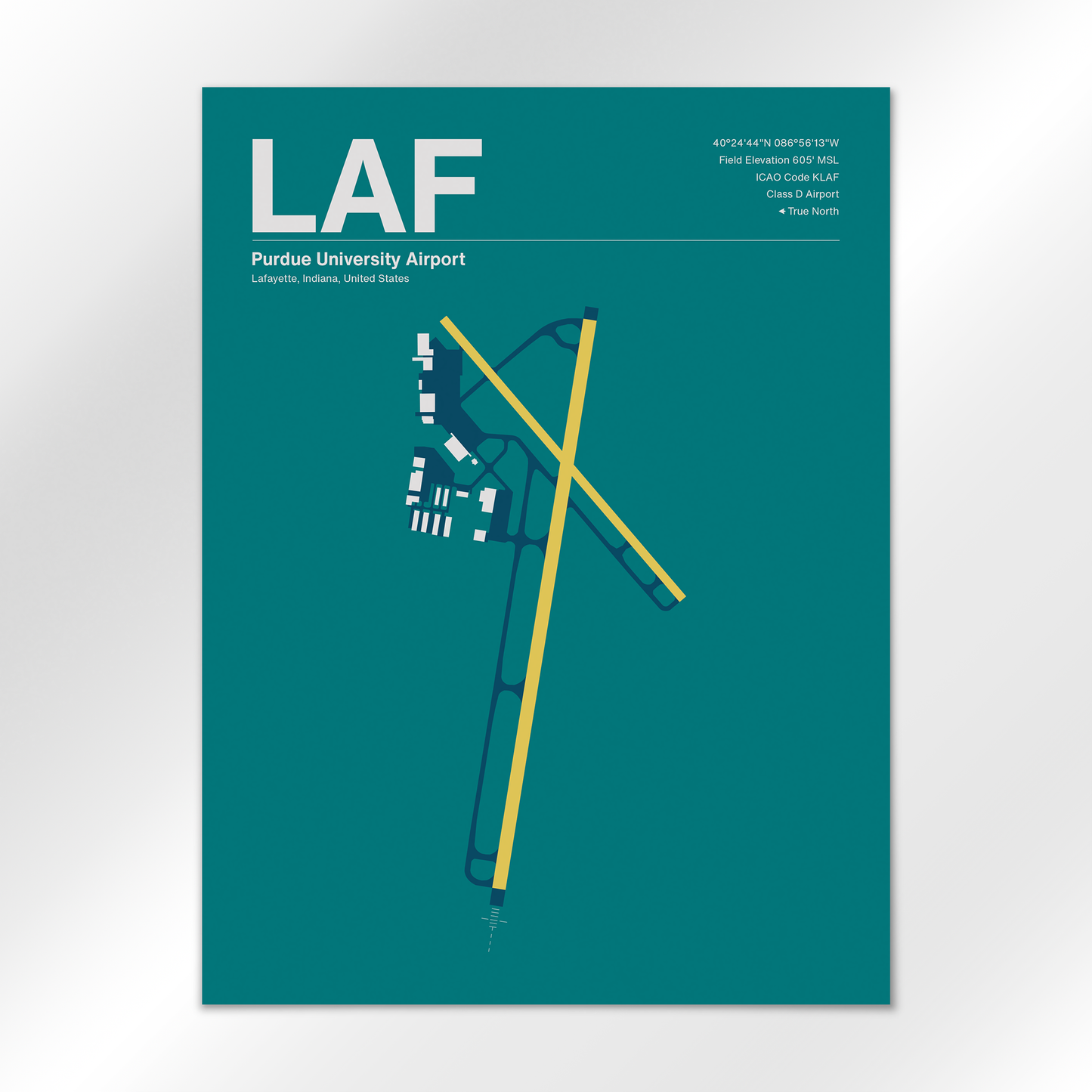 LAF Airport Diagram