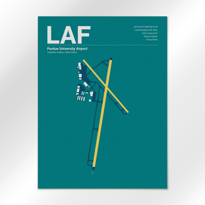 LAF Airport Diagram