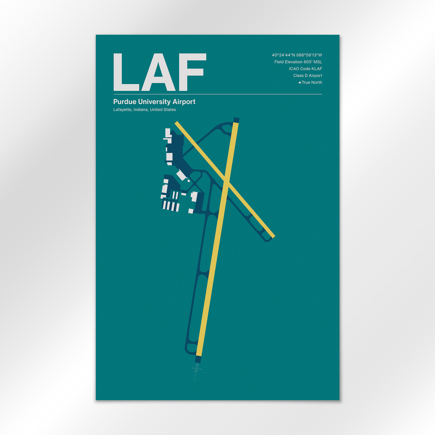 LAF Airport Diagram